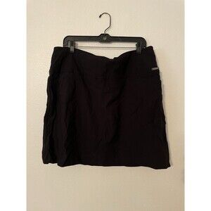 SC&CO Skort Women XXL Black Golf Tennis Pickleball Summer Casual